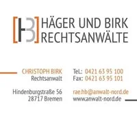 Häger & Birk Rechtsanwälte, Anwaltskanzlei in Bremen